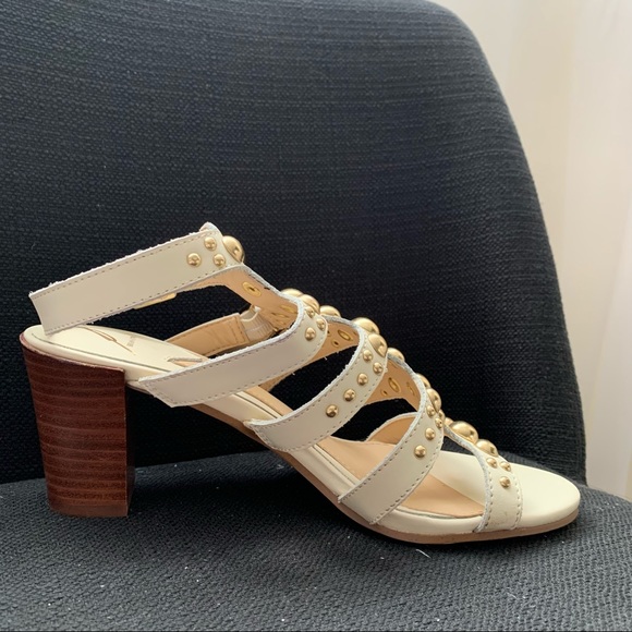 Brian Atwood - White Heeled Sandals - Picture 3 of 5